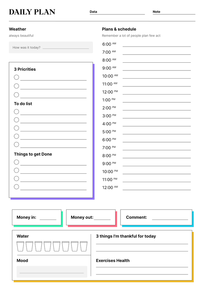 Daily Planner